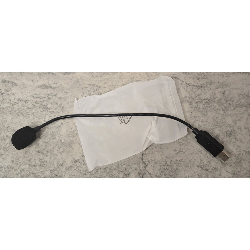 Mini USB Flexible Gooseneck Microphone for Laptop & PC – Plug and Play Mic